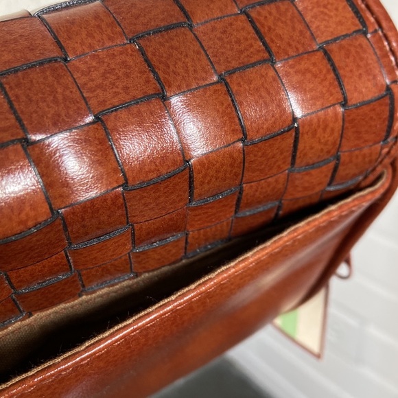 brand new purse, new crossbody bag, brown braided bag, new with tags crossbody - Picture 7 of 11